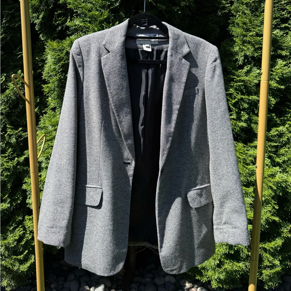 Evan Picone Charcoal Blazer